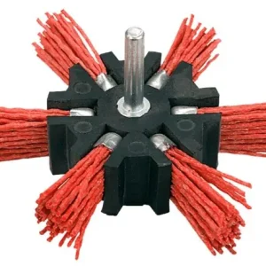 Wybór klientów Szczotka ścierna miotełkowa z trzpieniem 100 mm